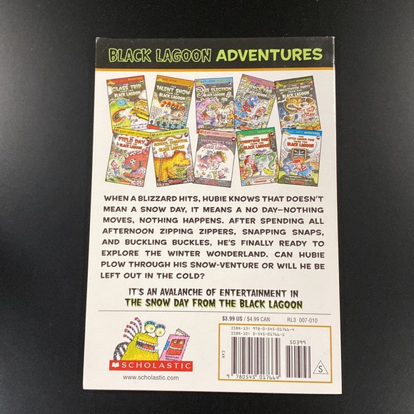 Black Lagoon Adventures #11: The Snow Day from the Black Lagoon - Novel - Picture 2 of 3